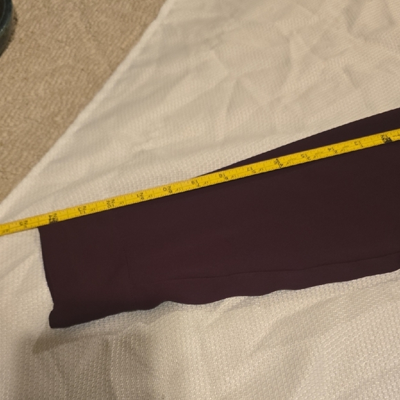 Express Portofino Shirt in Dark Burgundy Size Large - Picture 4 of 5